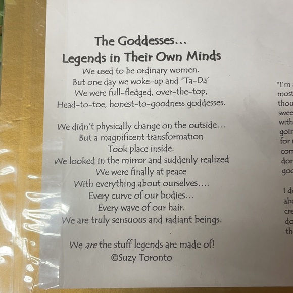 Suzy Toronto Matted Art Print “The Gathering of The Goddesses” 2003 - Picture 5 of 8